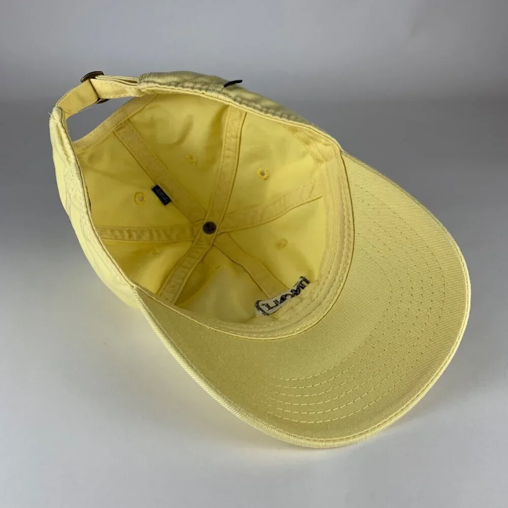 Northern Arizona Lumberjacks NCAA Yellow Legacy Relaxed Fit Strapback Hat - Picture 4 of 5